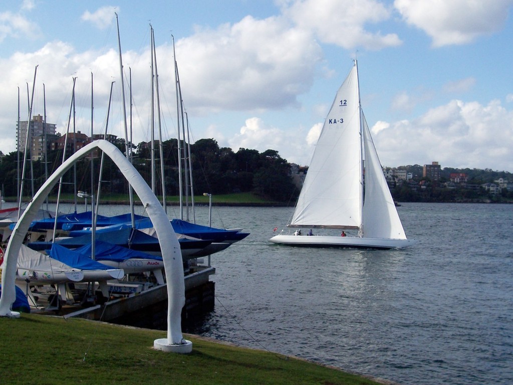 Gretel II returns to racing with Royal Sydney Yacht Squadron